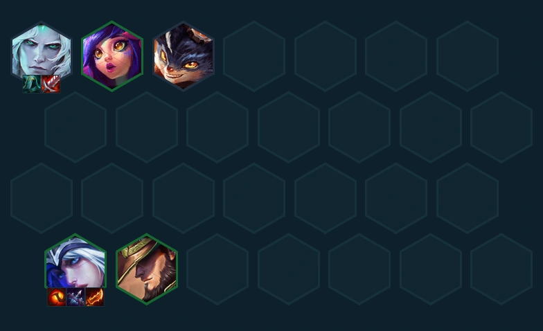 Hình ảnh form def chờ mở khóa Tryndamere với Ashe DTCL mùa 16