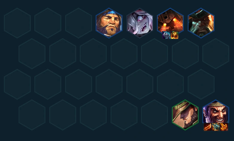 Hình ảnh mô tả form def lv6 dành cho vị tướng Draven DTCL mùa 16 