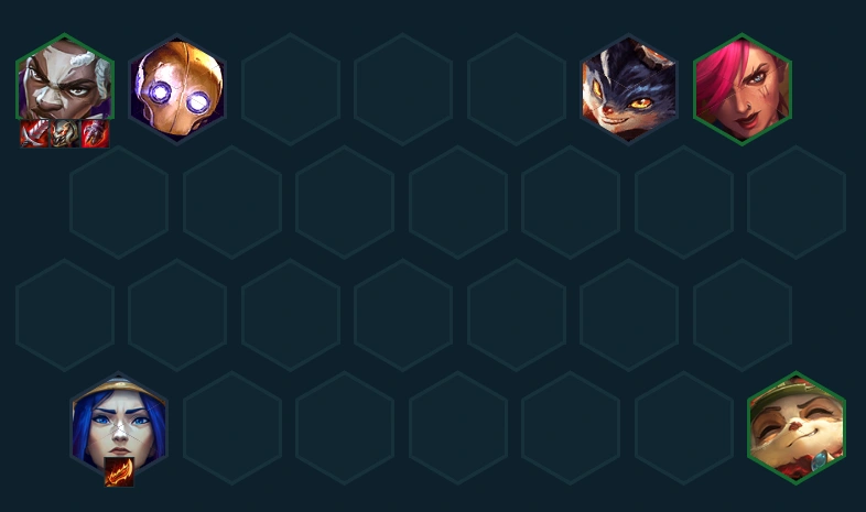 Hình ảnh mô tả form def đầu game cho Warwick DTCL mùa 16