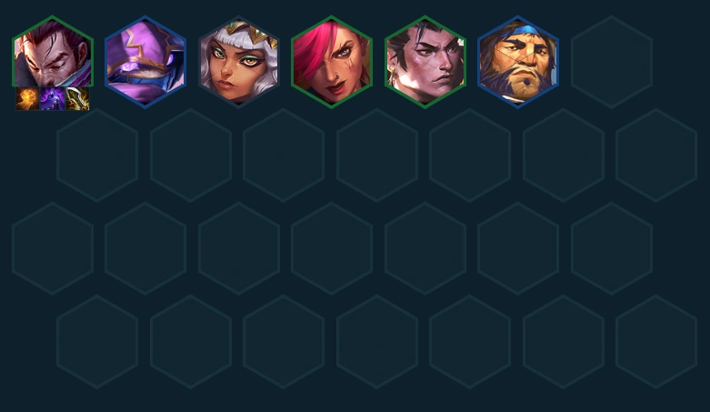 Hình ảnh mô tả form def lv6 dành cho vị tướng Yasuo DTCL mùa 16