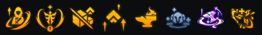Hình ảnh liệt kê các lõi nâng cấp chốt chơi vị tướng Gangplank DTCL mùa 16