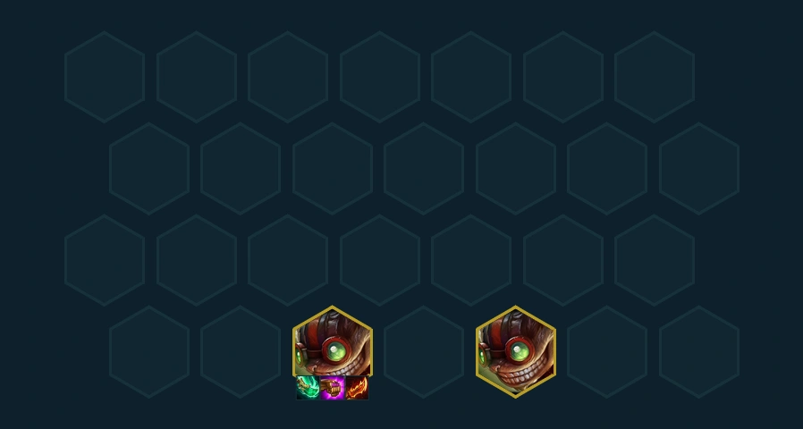 Hình ảnh hướng dẫn cách xếp bài đúng cho Ziggs DTCL mùa 16