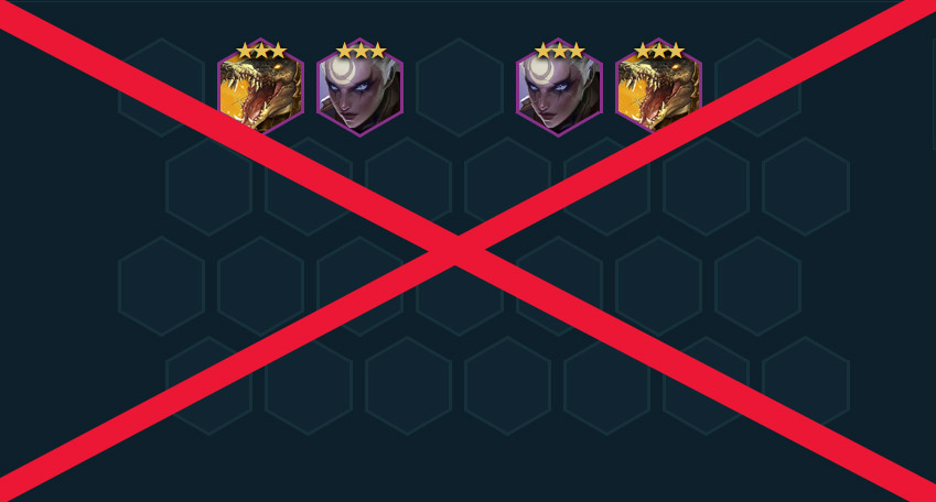 Cách xếp vị trí Diana và Renekton sai