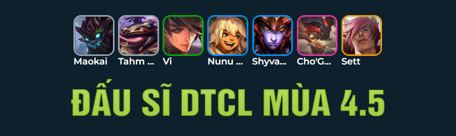 Đấu Sĩ DTCL Mùa 4.5
