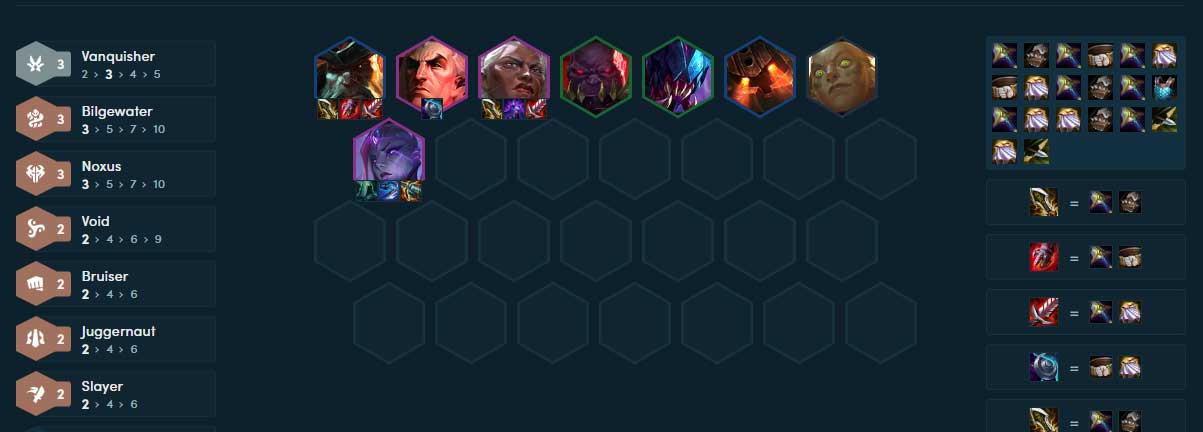 Đội Hình Gangplank Ambessa Đồ Tể DTCL mùa 16