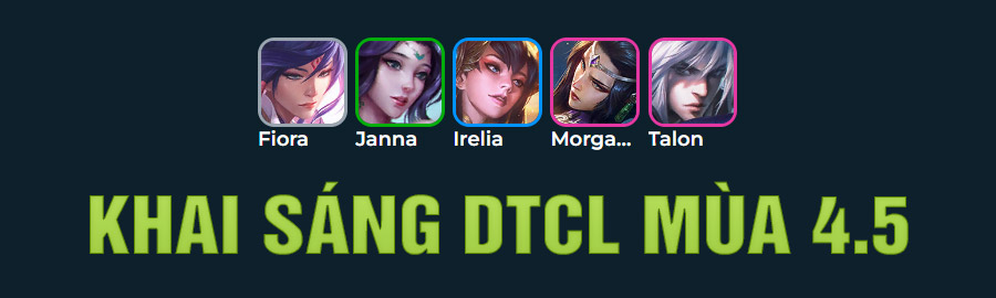 Khai Sáng DTCL Mùa 4.5 - Khai Sáng TFT