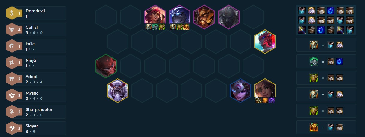 Samira Aatrox Đồ Tể TFT Mùa 4.5