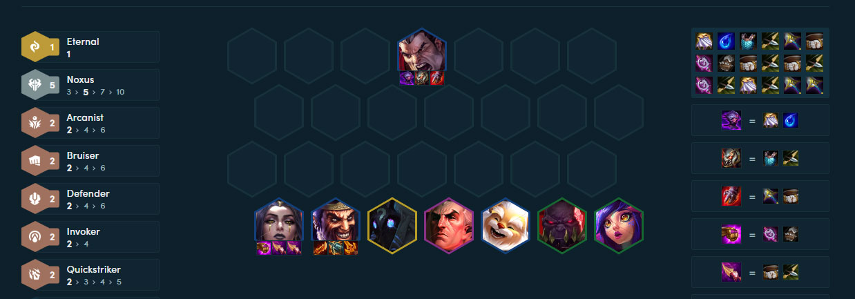 Đội Hình Darius Leblanc Reroll DTCL 16