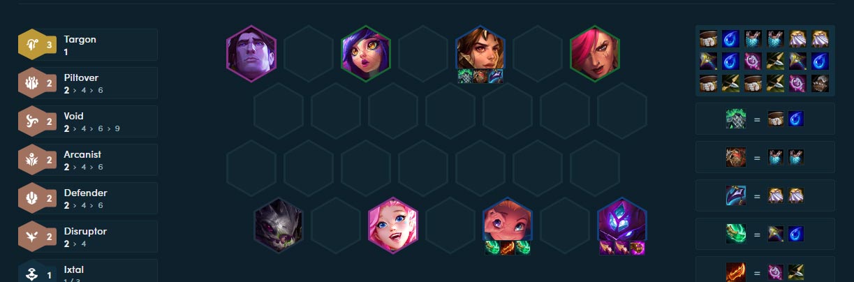 Đội Hình Malzahar Zoe Reroll TFT DTCL mùa 16