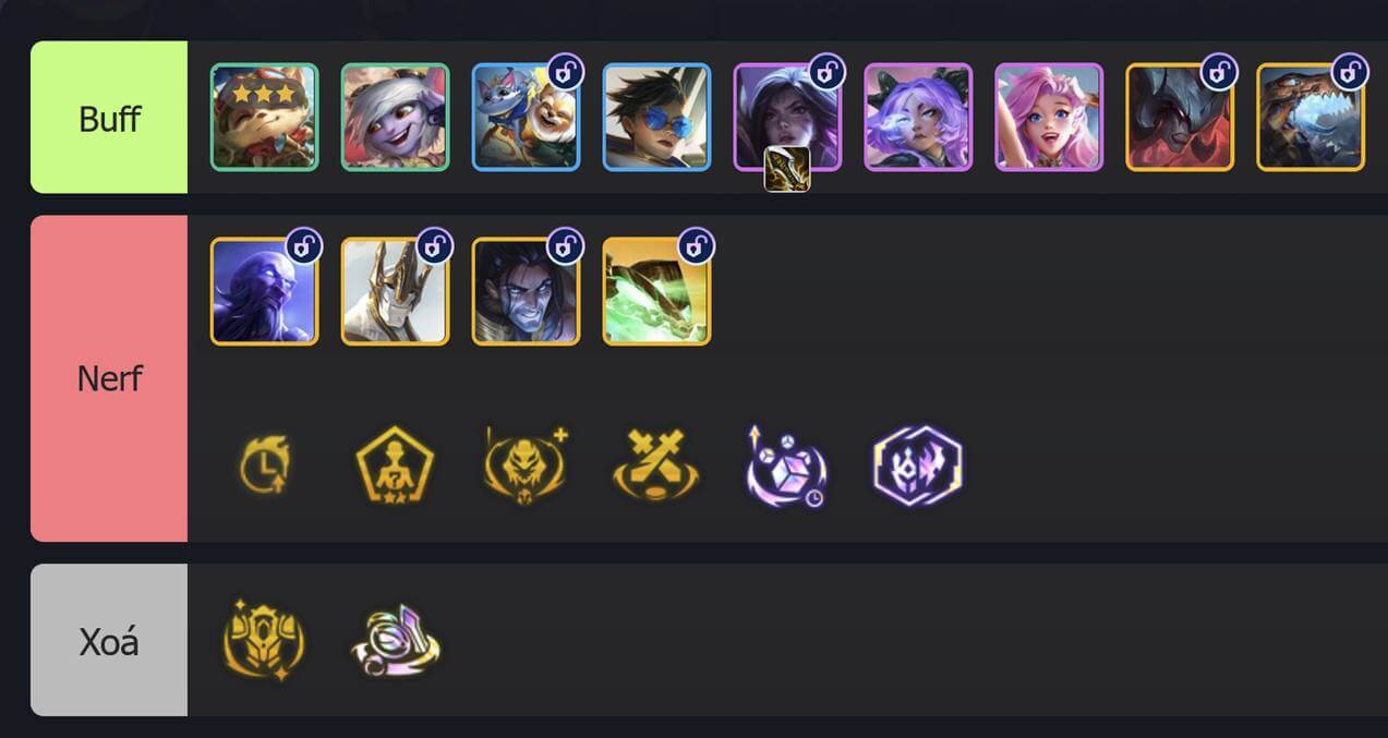 update tft 16.7