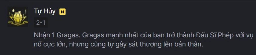 Gragas Tự Hủy TFT 17
