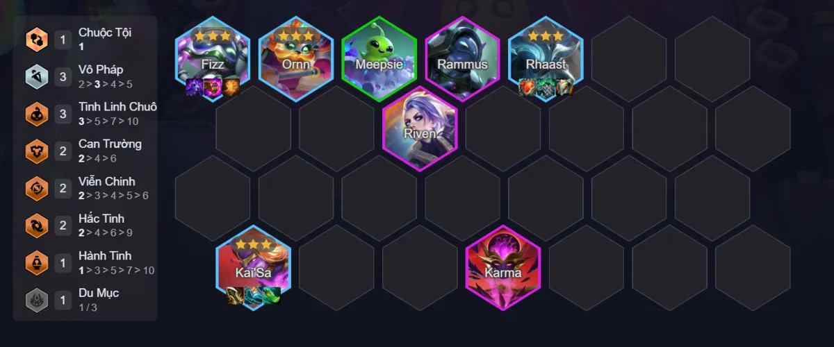 Kai'Sa Vô Pháp Reroll DTCL mùa 17