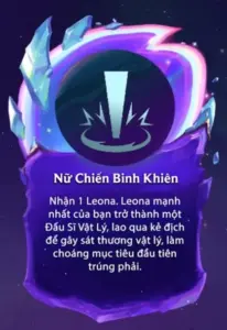 Leona Nữ Chiến Binh Khiên