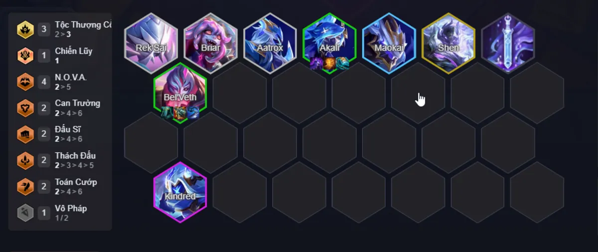 Toán Cướp Bel'Veth Akali DTCL mùa 17