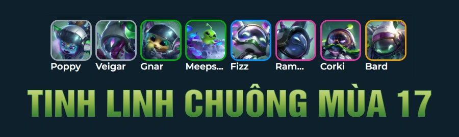 Tổng Hợp Đội Hình Tinh Linh Chuông DTCL Mùa 17
