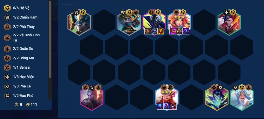 Đội hình Neeko Vẫn Tinh TFT mùa 15