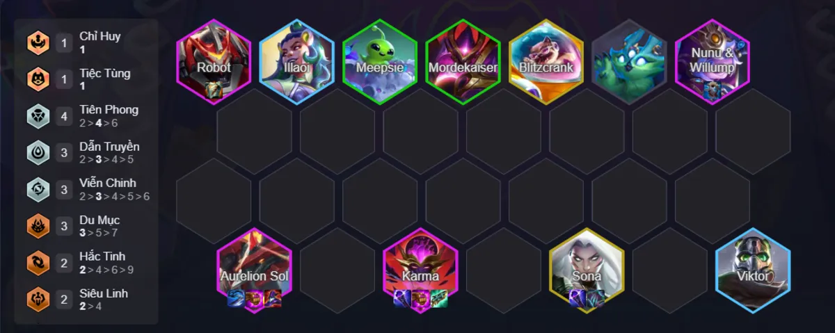 Karma Aurelion Sol DTCL mùa 17