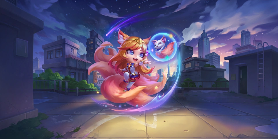 Linh thú Ahri Vệ Binh Tinh Tú Tí Nị TFT