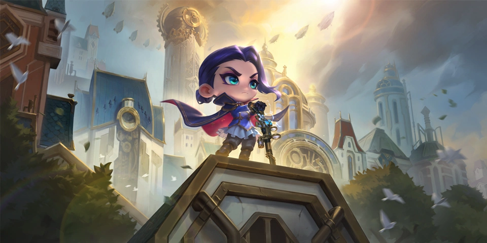 Linh thú Arcane Caitlyn Tí Nị TFT
