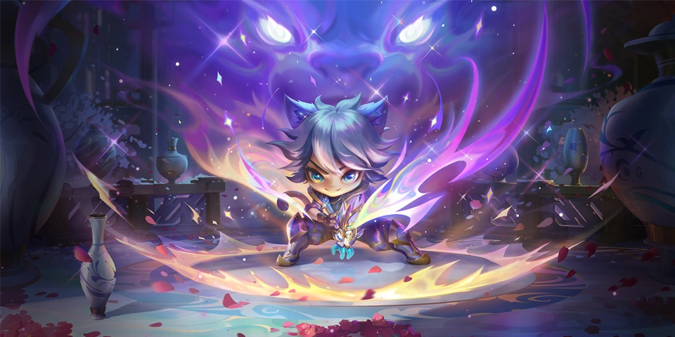 Linh thú Ezreal Sứ Thanh Hoa Tí Nị - Hàng Hiệu TFT