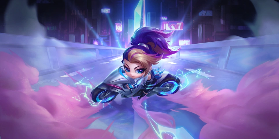 Linh thú KDA ALL OUT Akali Tí Nị TFT