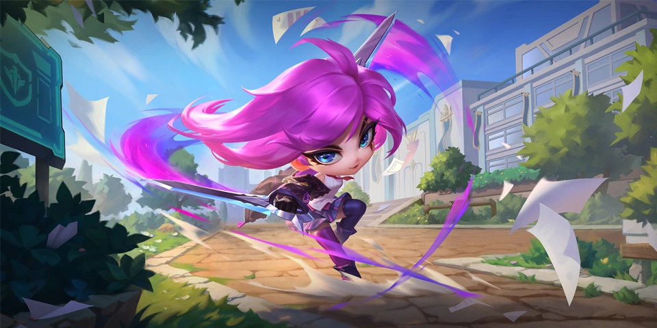 Linh thú Katarina Học Viện Chiến Binh Tí Nị TFT