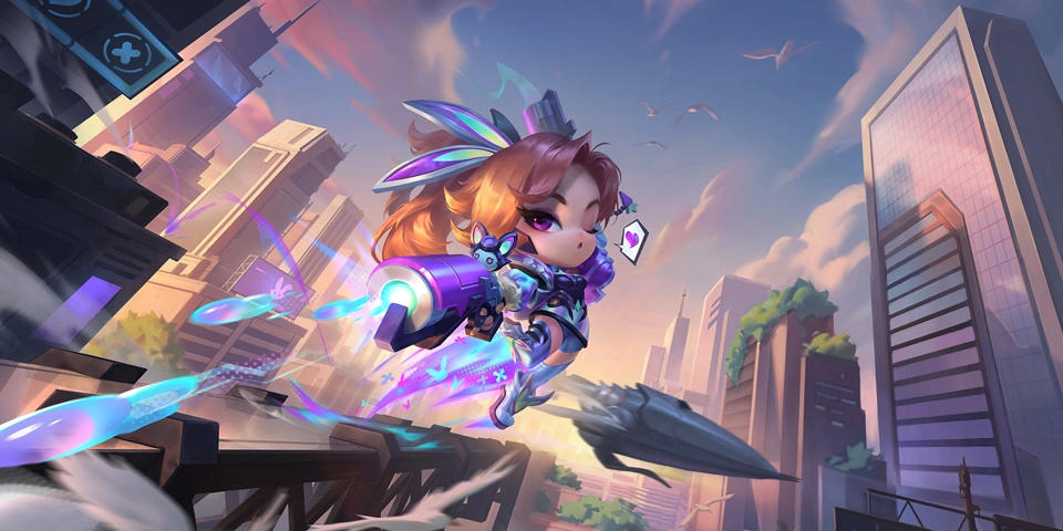 Linh thú Miss Fortune Thỏ Chỉ Huy Tí Nị TFT