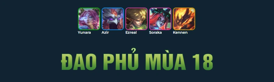 Tổng Hợp Đội Hình Đao Phủ DTCL Mùa 18