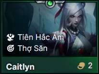 Caitlyn tft mùa 18