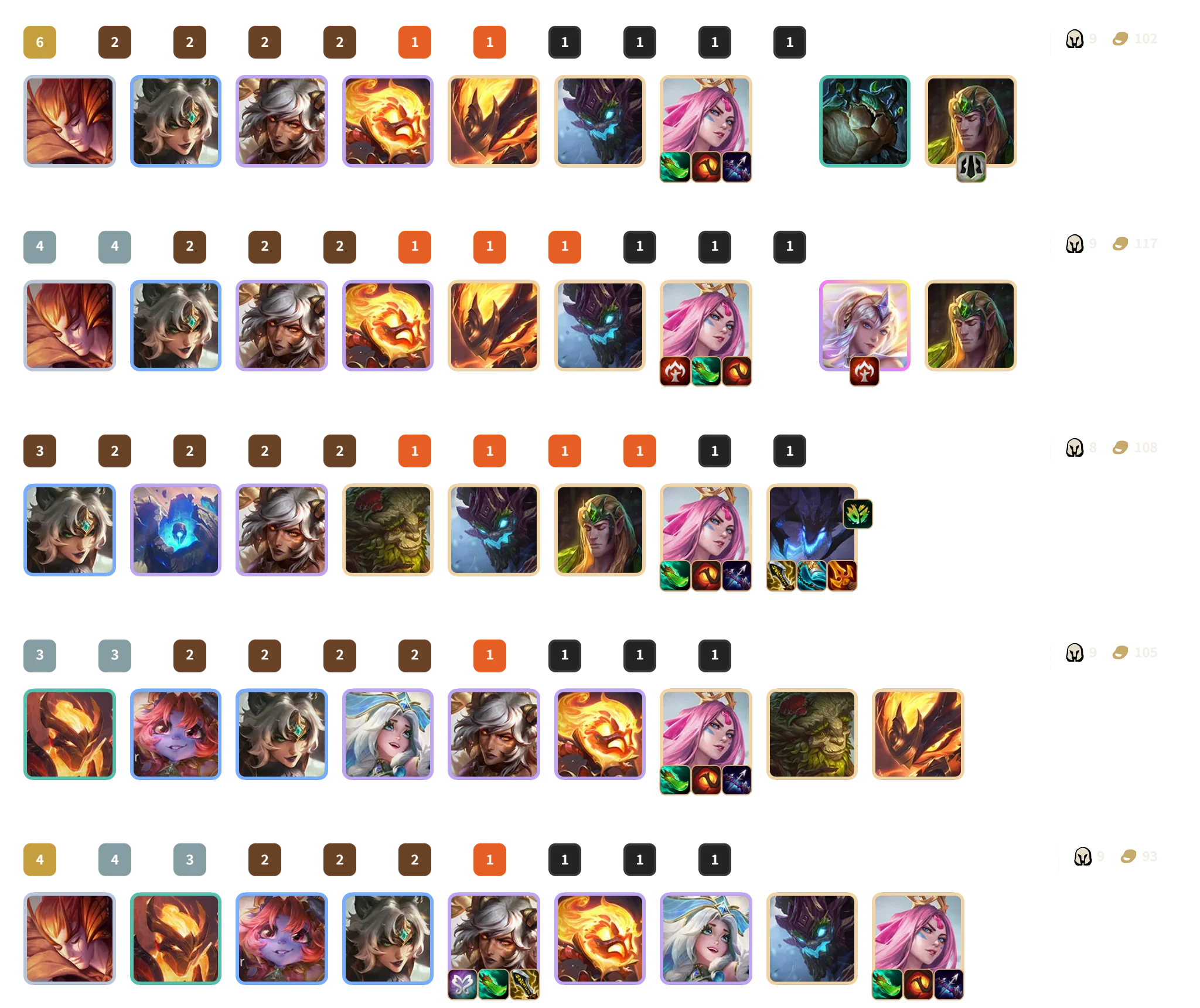 form biến thể Ashe Dũng Sĩ tft 18